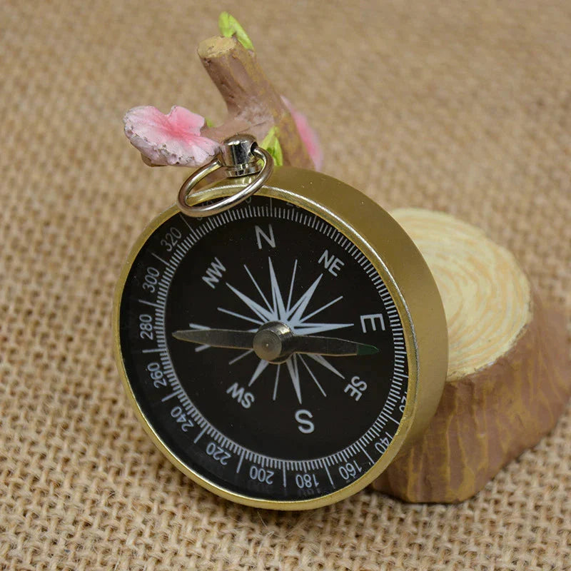 Compact Survival Keychain Compass