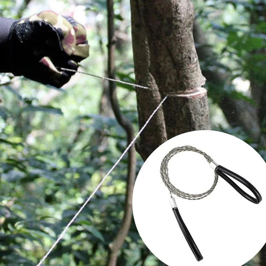 Compact Stainless Wire Survival Saw