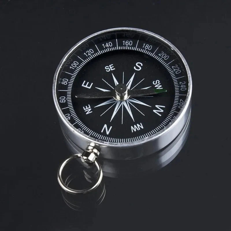 Compact Survival Keychain Compass
