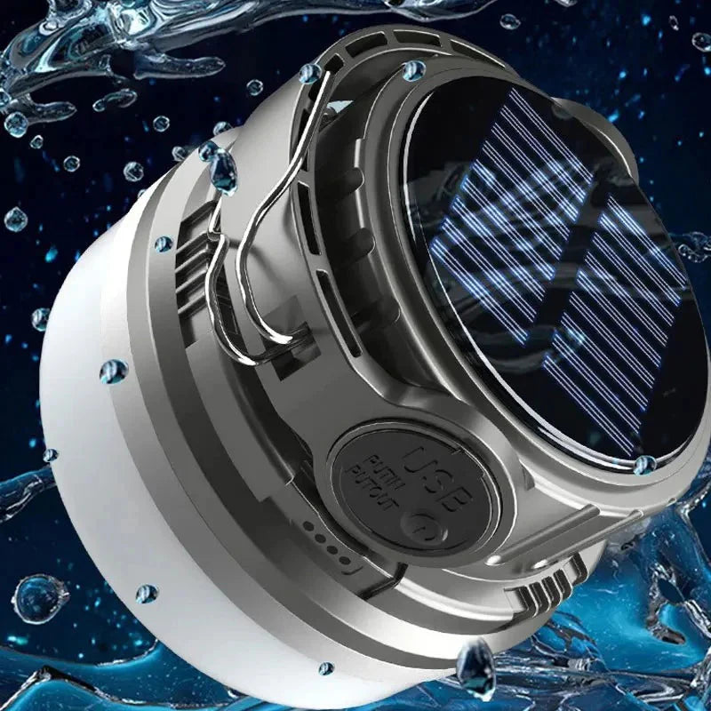 LED Adventure Lamp: Rechargeable Water-resistant Compact